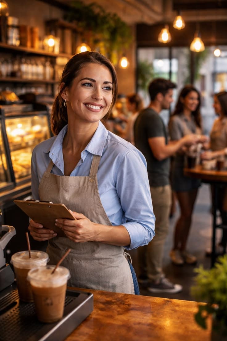 Empresário com presença digital forte